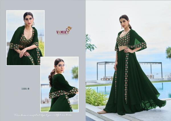 Vamikatm Celebrity Fancy Designer Exclusive Lehenga Choli collection